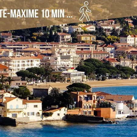 Vue 180 Degres A St Maxime Apartman *